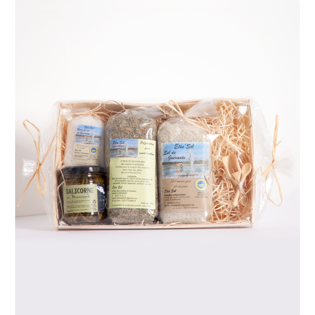 Gourmet basket "Products from the salt marshes" - Etin'Sel
