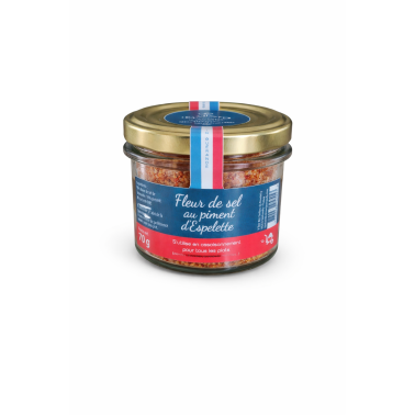 Fleur de sel au piment d'Espelette